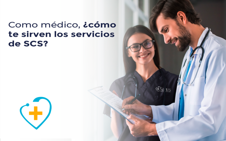 Médicos y personal de Salus Care Solutions haciendo equipo