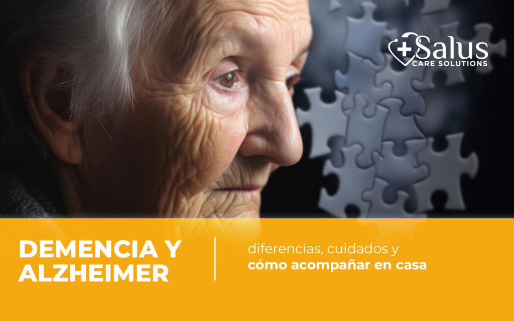 Demencia y Alzheimer: diferencias, cuidados y cómo acompañar en casa